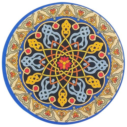 Mouse Pad Tapete Emborrachado 21cm Cores Sortidos BM36