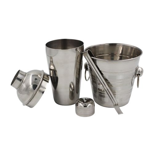 Kit Bar 3 Peças em Aço Inox Imporiente