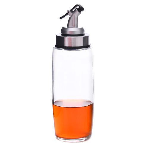 Galheteiro  Leak-Proof  C/ Medidor 320ml em Vidro Rio de Ouro