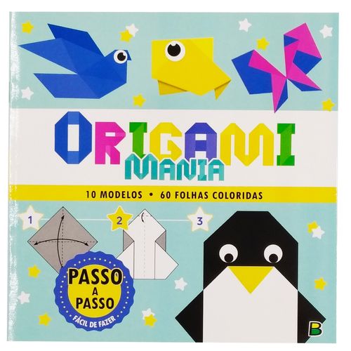 Livro Infantil Origami Mania Passo a Passo Todo Livro