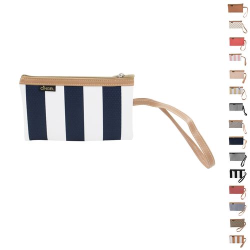 Nécessaire / Porta Celular 10,5x18cm em Poliéster Estampas Sortidas Cingel