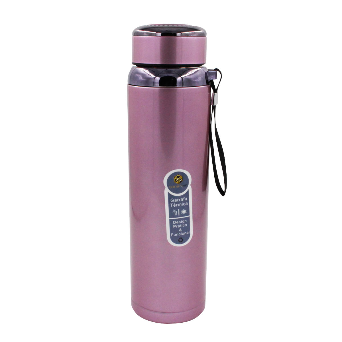 Garrafa Isotérmica 950ml em Aço Inox Golden Rio