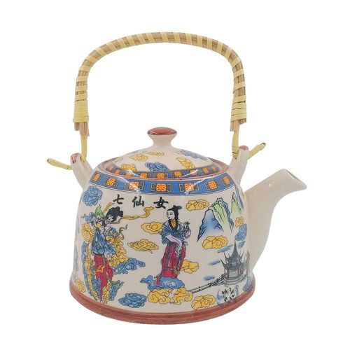 Chaleira Decorativa C/ Difusor 600ml em Cerâmica 20 Cormercial