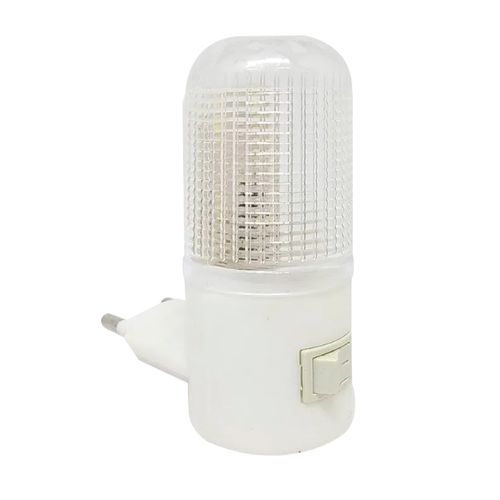 Mini Luminária de Tomada em Plástico Livon