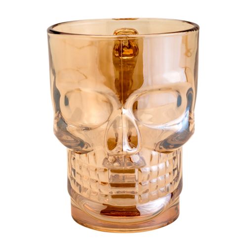 Caneca Caveira 510ml em Vidro Lyor