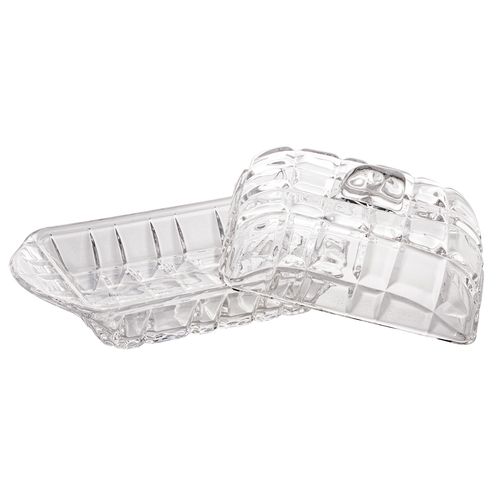 Manteigueira Deli 10x17cm em Cristal Lyor