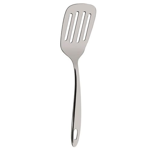 Espátula Perfurada 32cm em Aço Inox Livon