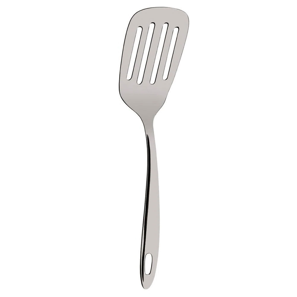 Espátula Perfurada 32cm em Aço Inox Livon