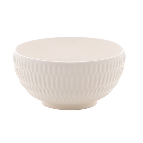 Bowl de Porcelana New Bone Toledo Branco 15x7cm Lyor