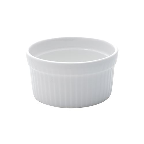 Ramequim de Porcelana Classic Branca 10x5cm Lyor