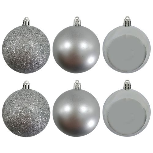 Bola de Natal 7cm 6 Peças Rio Master