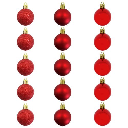 Bola de Natal 4cm 15 Peças Rio Master