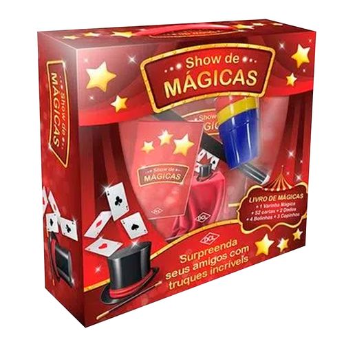 Livro de Magicas  *Show de Mágicas* 63 Peças DCL Editora