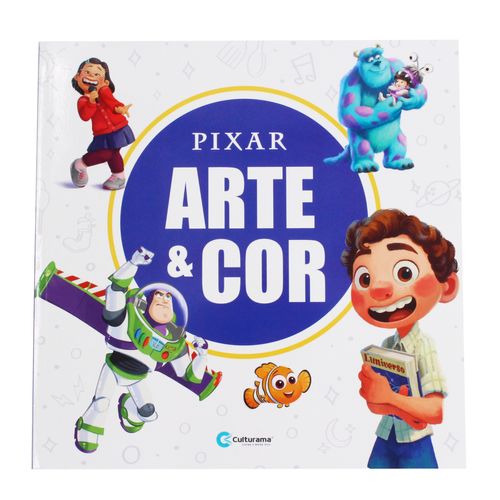 Livro Infantil Pixar Arte & Cor Culturama Editora