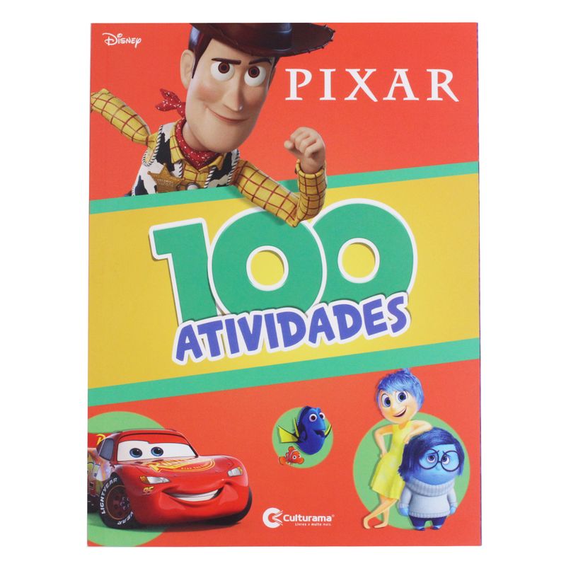 Livro 365 Desenhos Para Colorir Disney Pixar Culturama