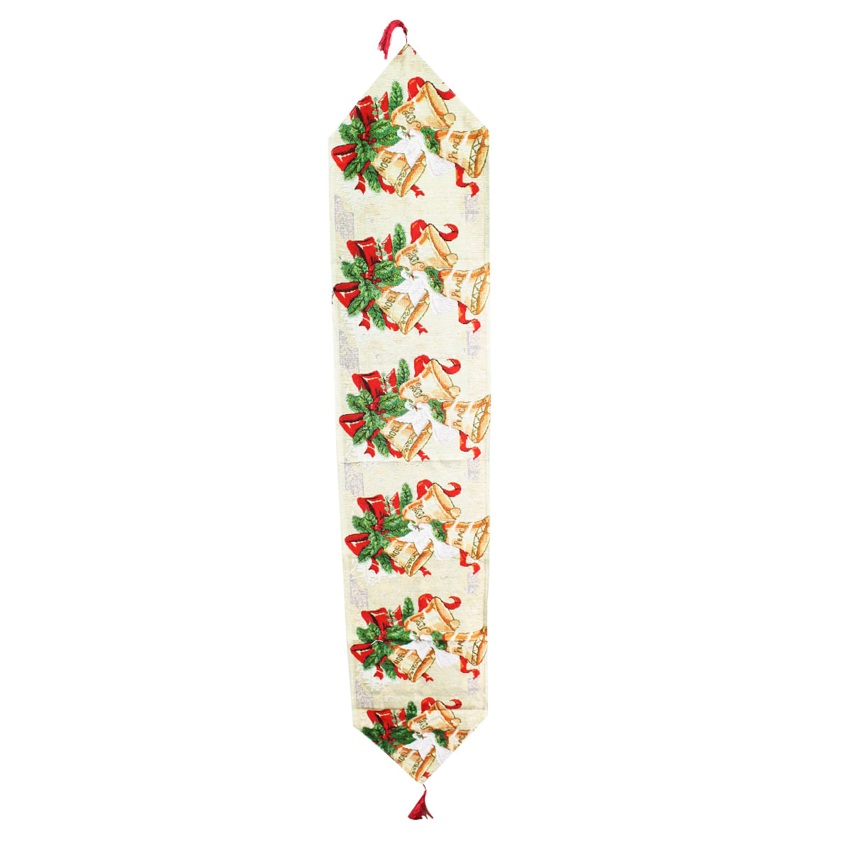 Caminho de Mesa Natal 33x180cm Rio de Ouro