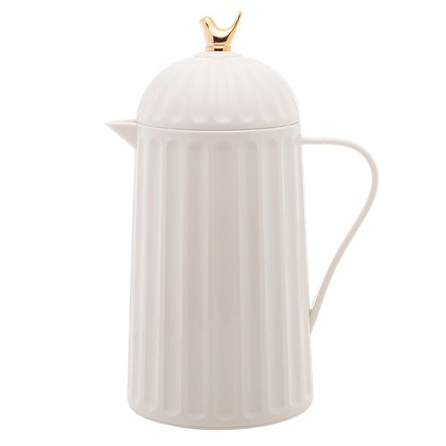 Garrafa Térmica Golden Bird 600ml em Plástico White Rojemac