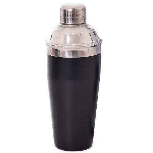 Coqueteleira 750ml Preta em Aço Inox Wincy