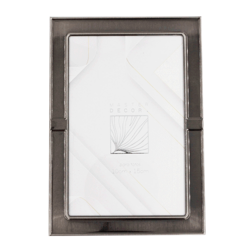 Porta Retrato Decorativo 10x15 em Metal Rio Master