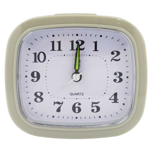 Relógio de Mesa Quadrado 10cm em Plástico Imporiente