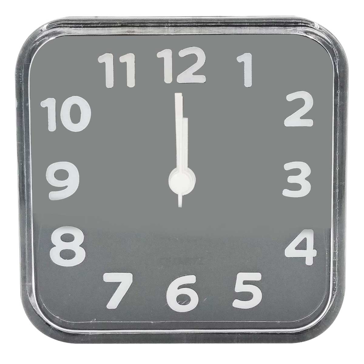Relógio de Mesa Quadrado8cm em Plástico Imporiente