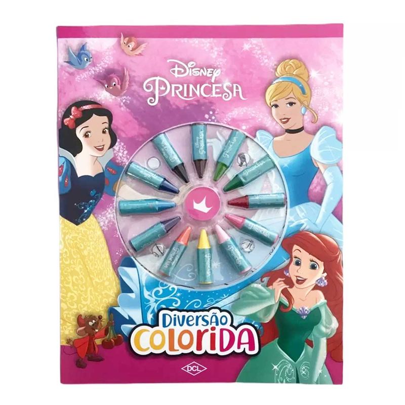 Livro para colorir - Princesas com 25 Desenhos (Portuguese Edition