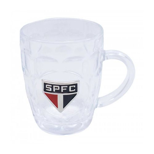 Caneca Tema: São Paulo 400ml em Vidro Mileno Mileno Com