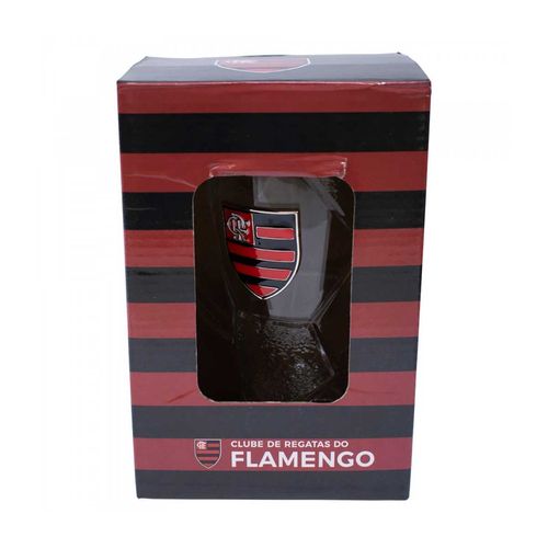 Caneca P/ Chopp Flamengo 630ml em Vidro Mileno