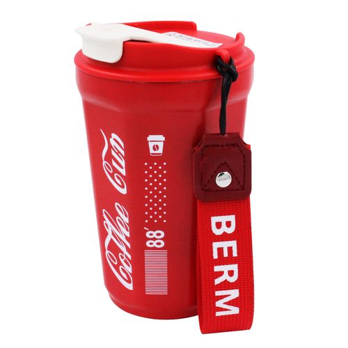 Copo Isotérmico C/ Alça 350ml em Aço Inox Golden Rio