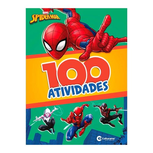 Livro Infantil: Tema Spider-Man 100 Atividades