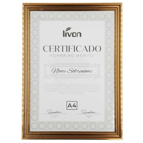 Porta Retrato A4 em Plástico Livon