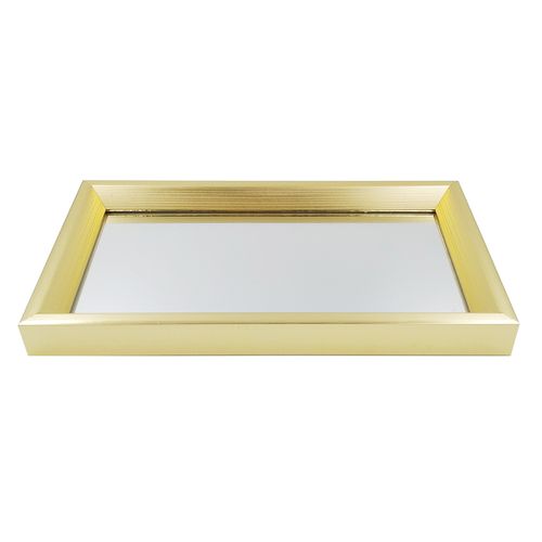 Bandeja Decorativa 11,8x21,8cm em Madeira Fwb