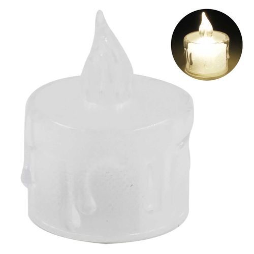 Vela LED 5cm em Plástico Interponte