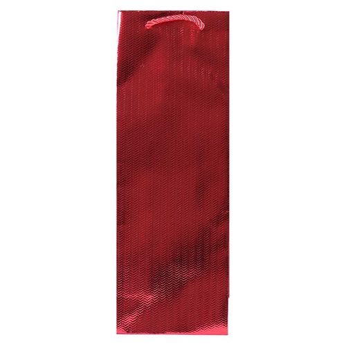 Sacola Metálica Texturizada P/ Vinho 12,7x36cm Rio Master