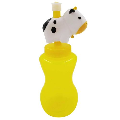 Garrafa Infantil C/ Canudo 400ml em Plástico Imporiente