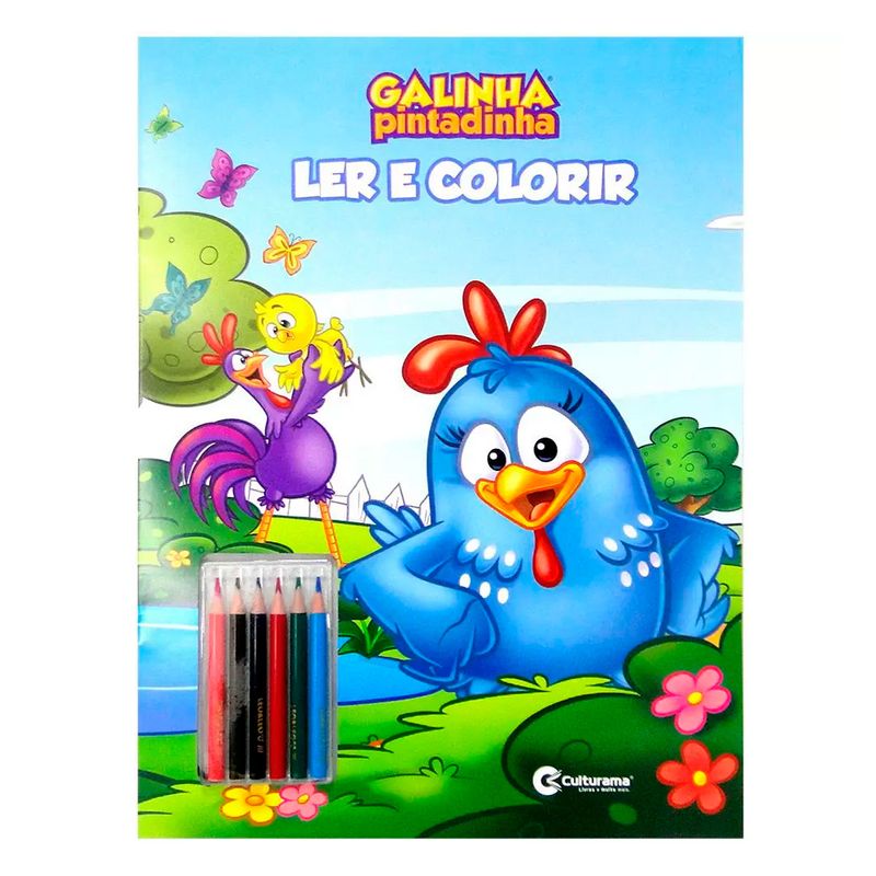 Galinha Pintadinha, 365 Desenhos Para Colorir