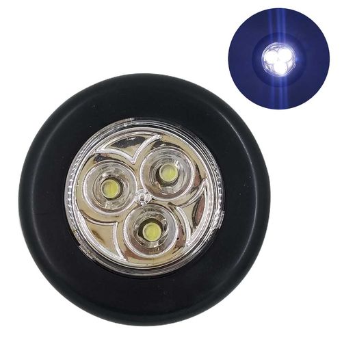 Lanterna de Toque 3 Leds de Plástico 15cm Livon