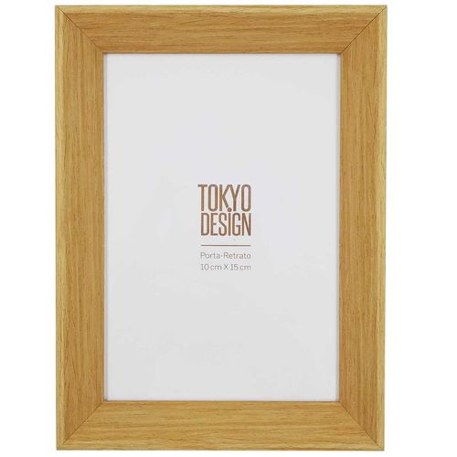 Porta Retrato Decorativo 10x15cm em Plástico Tokyo Design