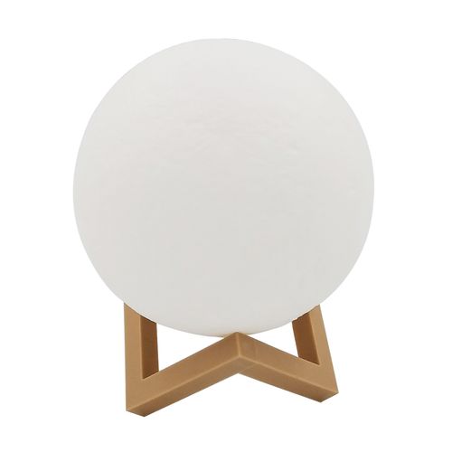Luminária Lua C/ Suporte de Plástico 13cm Inter Ponte
