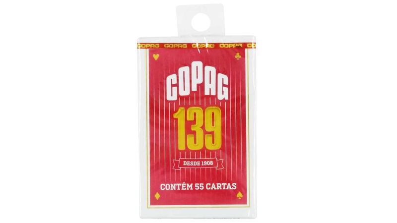 Jogo Baralho 139 Copag 55 Cartas