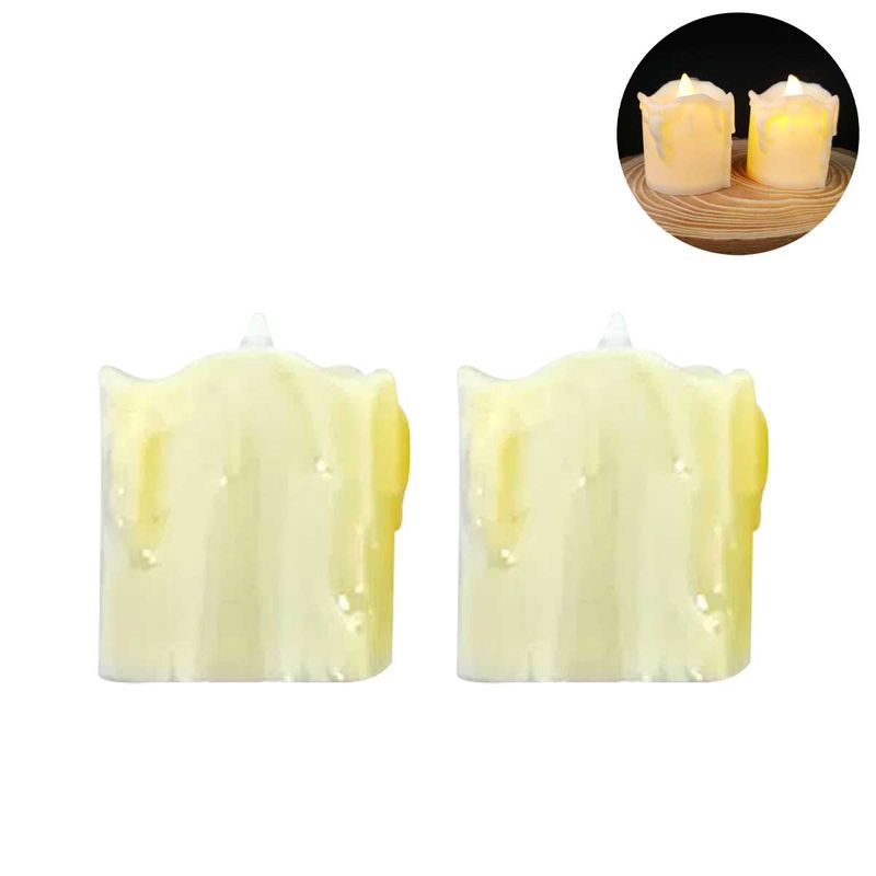 Velas Decorativas 4 Peças Monaliza Import - WebContinental