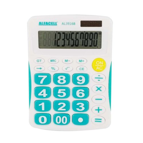 Calculadora de Mesa 12 Dígitos 15,5x11cm em Plástico Imporiente