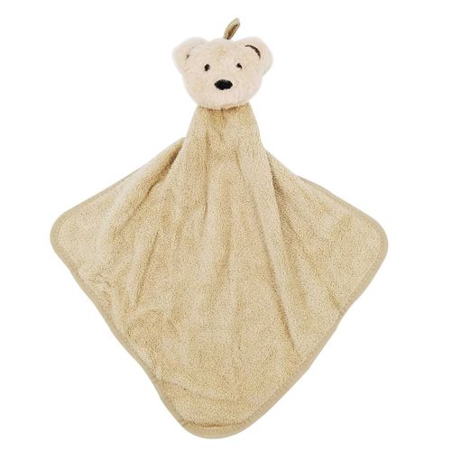 Toalha Bate Mão C/ Alça Urso 25x40cm em Tecido Imporiente