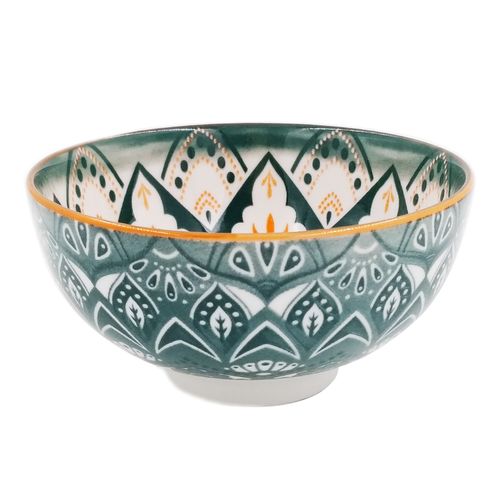 Bowl Estampado 12x11,5x6cm em Cerâmica Pracaza