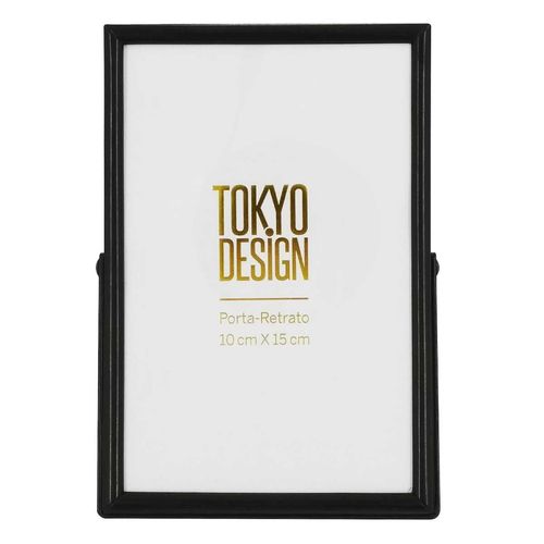 Porta Retrato 10x15cm em Metal Tokyo Design