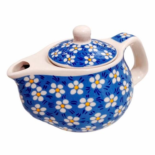 Bule Decorativo C/ Infusor 200ml em Porcelana Multiart