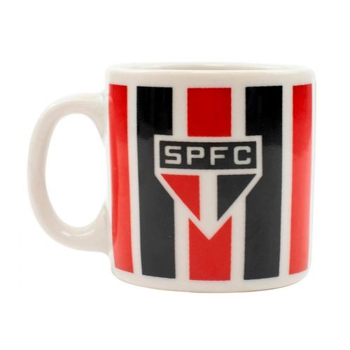 Caneca São Paulo 120ml em Porcelana Mileno