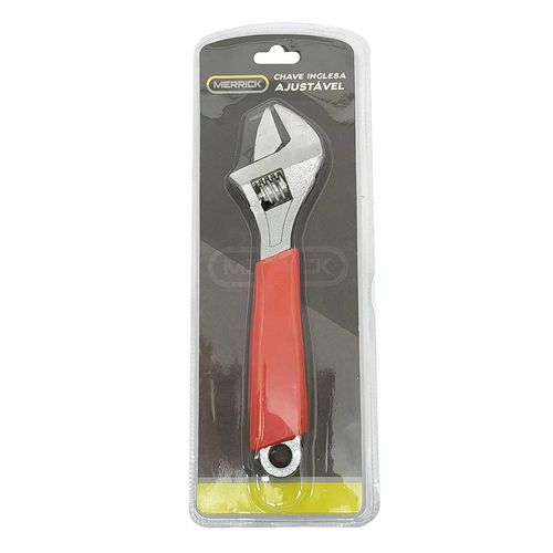 Chave Inglesa Ajustável 19x5cm em Metal Merrick