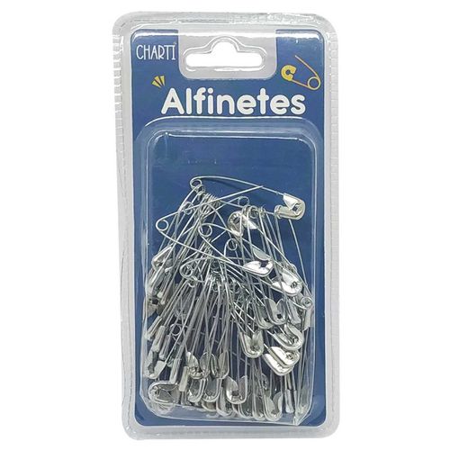 Alfinetes de Segurança 50 Peças em Metal Livon