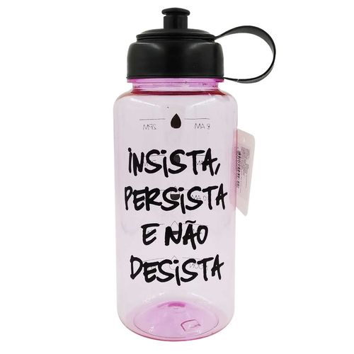 Garrafa C/Frases Motivacionais 1 Litro em Plástico Livon
